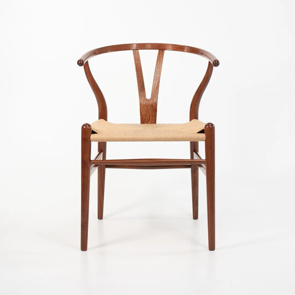 Mahogany Wishbone Dining Chair by Hans Wegner for Carl Hansen, 2021