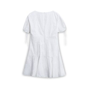 The East Order Saige Mini Dress - White