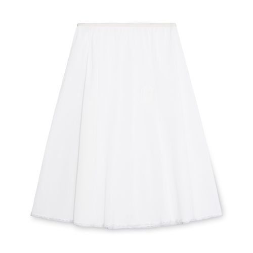Vintage White Slip Skirt