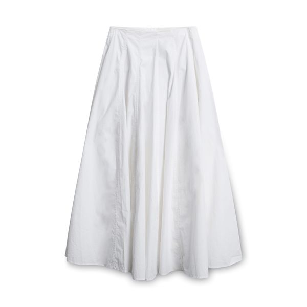 COS White Maxi Skirt