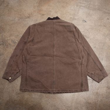 Vintage Carhartt Dark Brown Chore Jacket