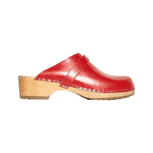 Vintage Red Clogs