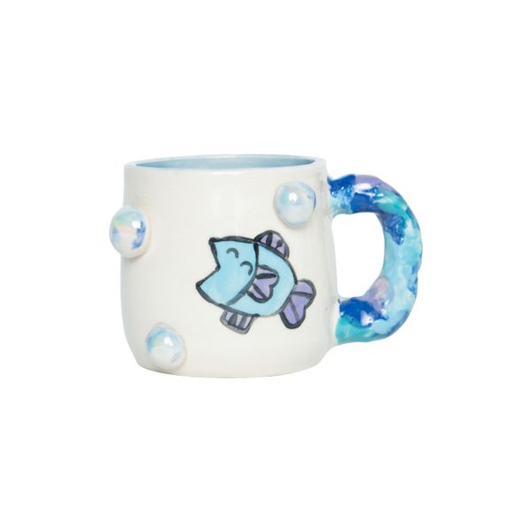 Fish Summer Pearl Mug