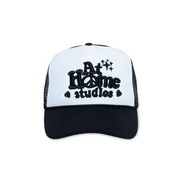At Home Studios Embroidered Trucker Hat
