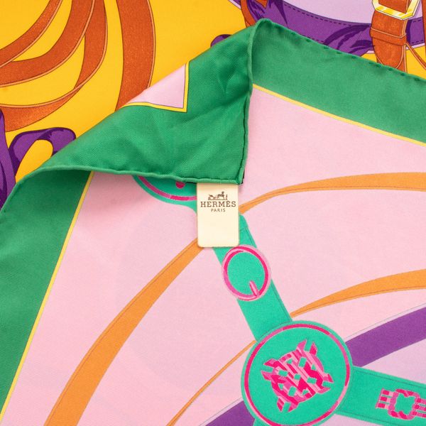 Hermes Silk Scarf