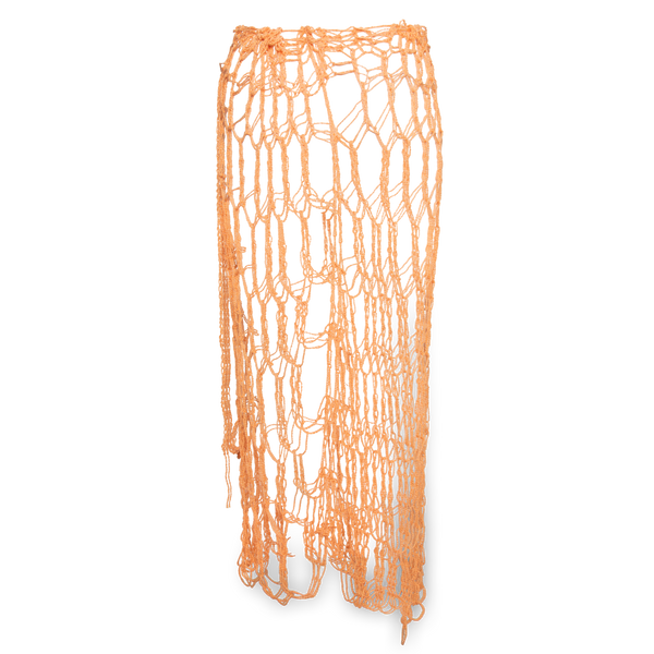 Net Skirt - Orange