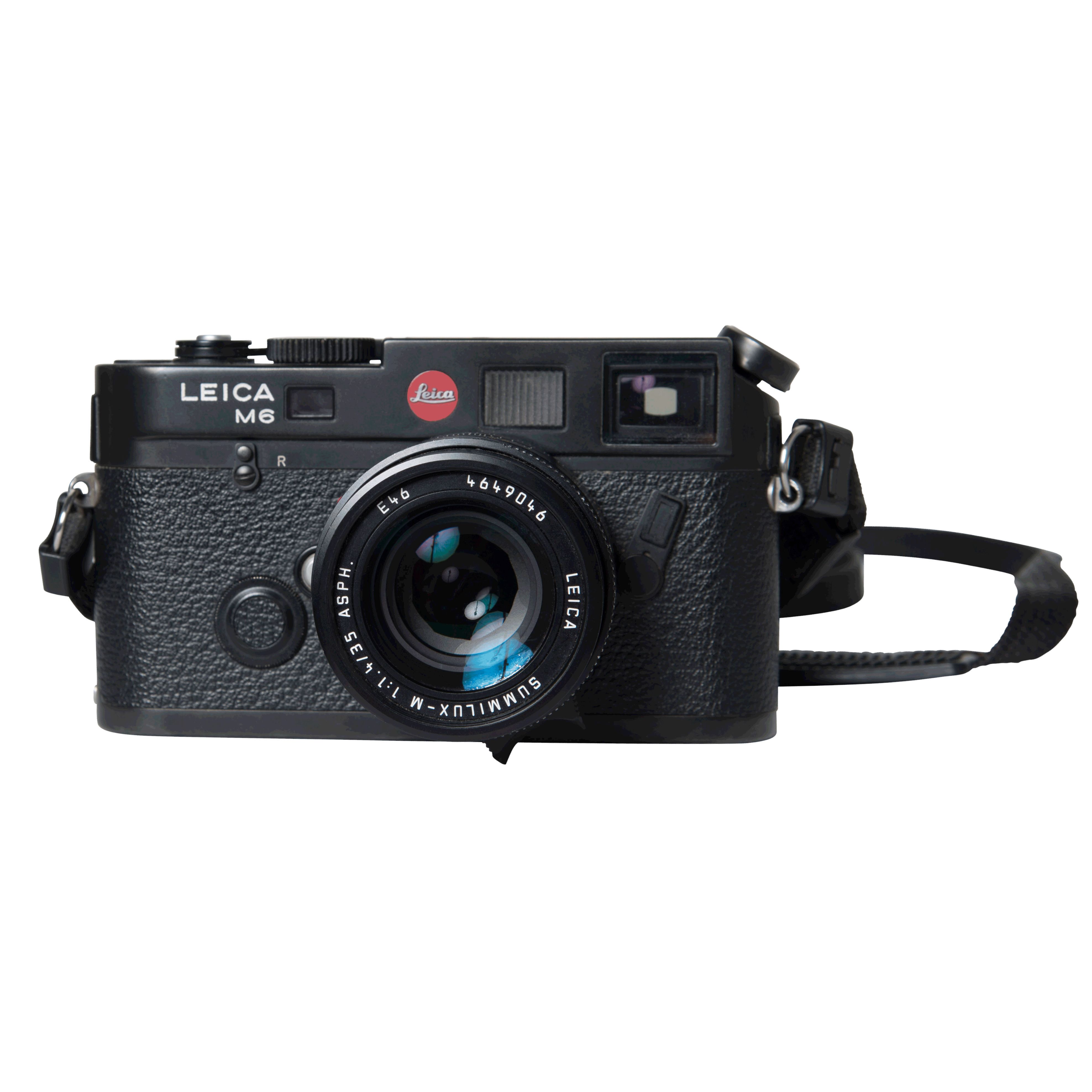 Leica M6 TTL 35mm RangeFinder Camera Body - Black by Jerald