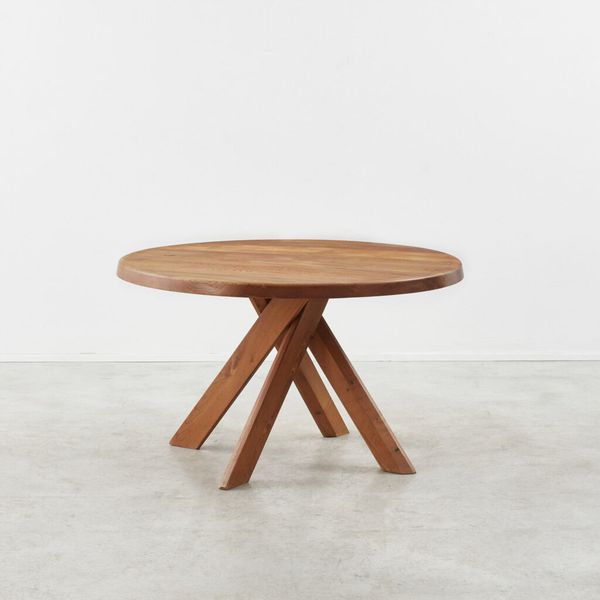 Pierre Chapo dining table mod. T21C, France, 1969