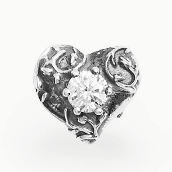 Sacre Coeur Stud Earring - Diamond