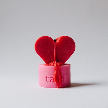 Heart Lulu Candle Valentines Day Limited Edition 