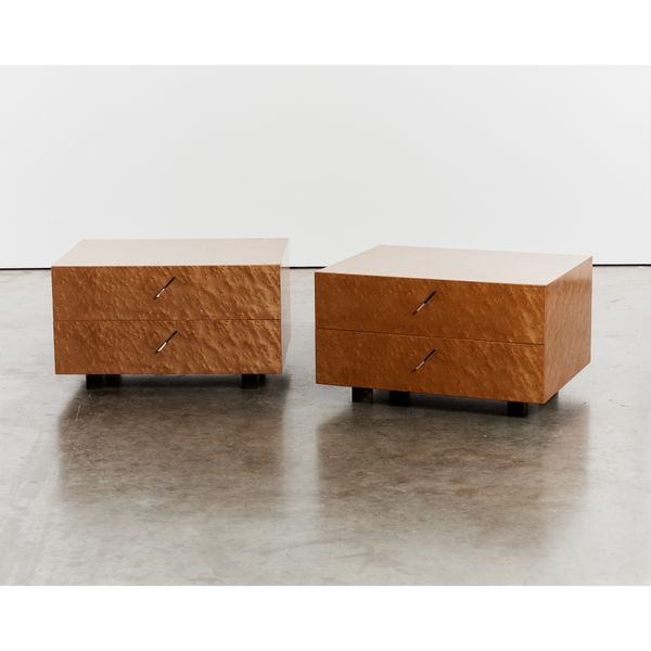 Pair of Bedside Drawers by Giovanni Offredi