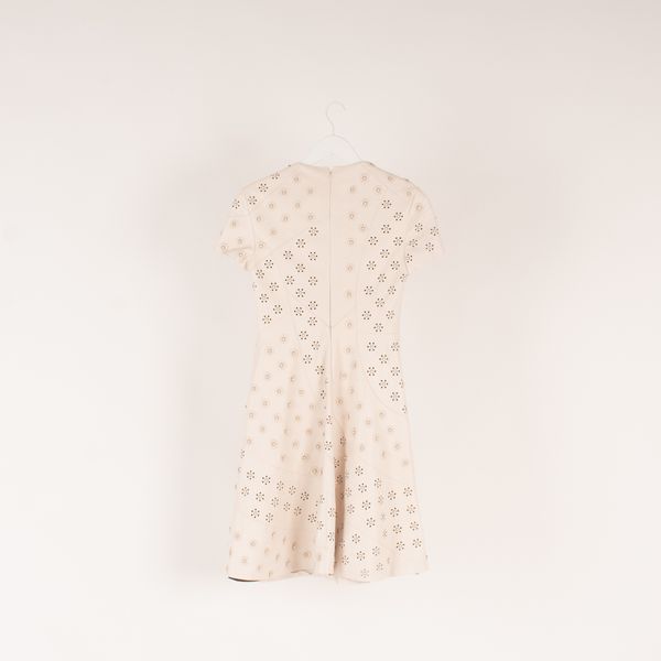 Coach x Rodarte Leather Wipstitch Dress