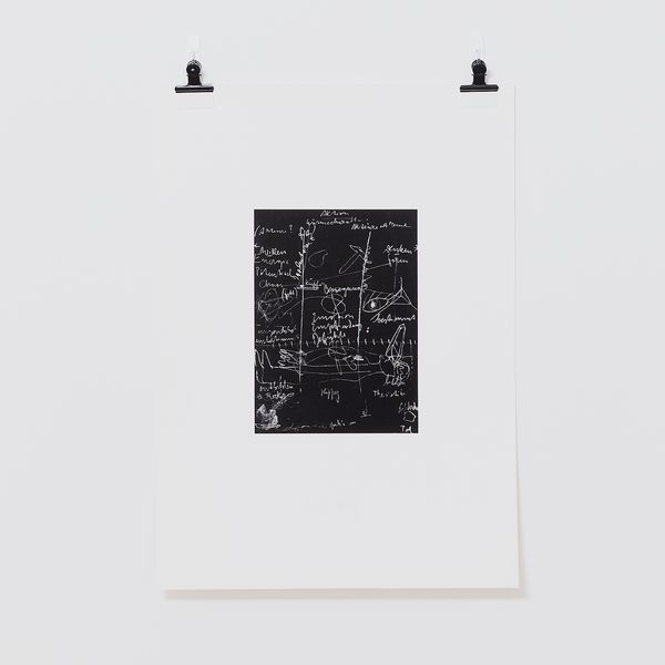 ‘Tafel III’ by Joseph Beuys, Signed