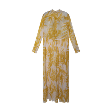 BCBG Runway 2016 Yellow Floral Dress