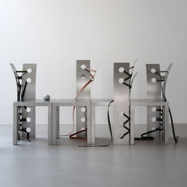 Pul 04 Chair, Mirror-Polished