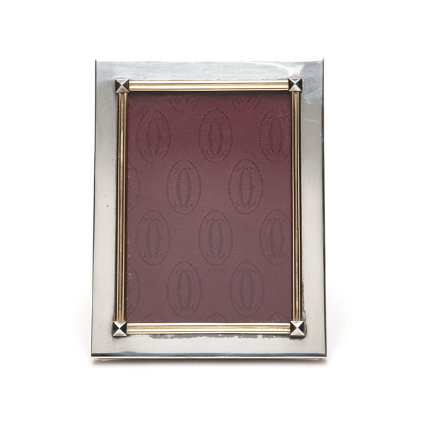 Cartier Silver and gold plate picture frame circa 1970’s
