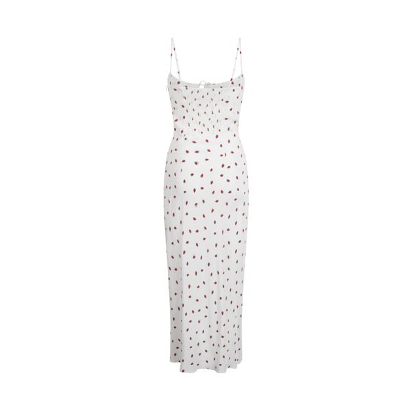 Réalisation Par Alba White Strawberry Dress