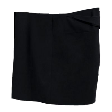 Halston Heritage Crepe Mini Skirt