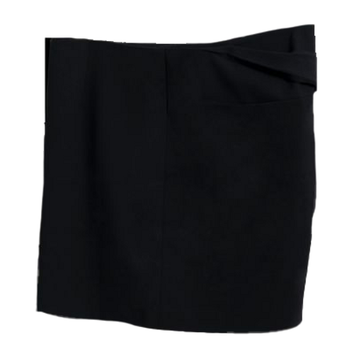 Halston Heritage Crepe Mini Skirt