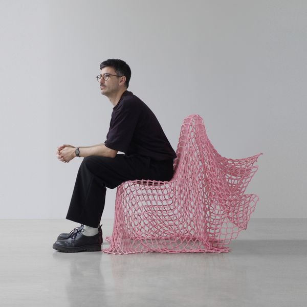 Breeze Chair Pink by Iranzo