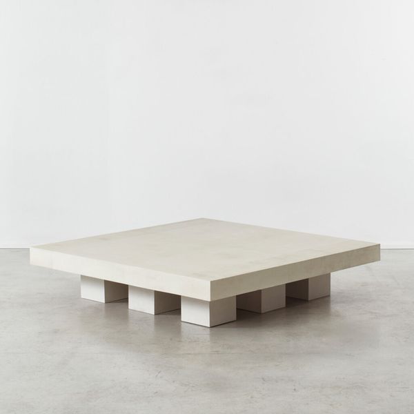 David Horan Paper Coffee Table Béton Brut, UK, 2022