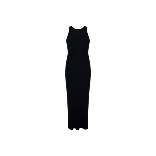 Toteme Black Seamless Midi Dress