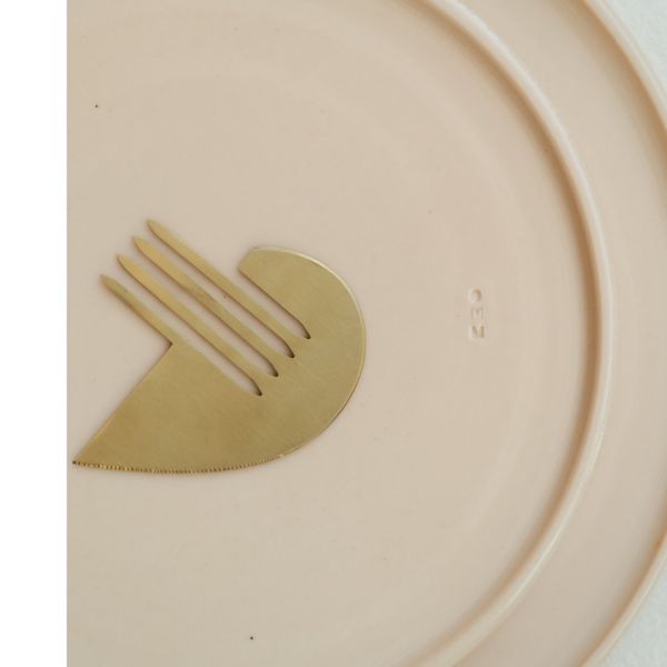 Gold Heart Part Utensils