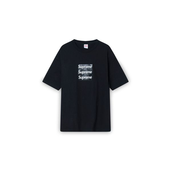 Supreme Black Logo Tee