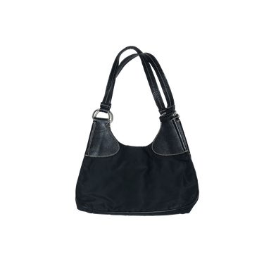 Vintage Prada Black Tessuto Bag