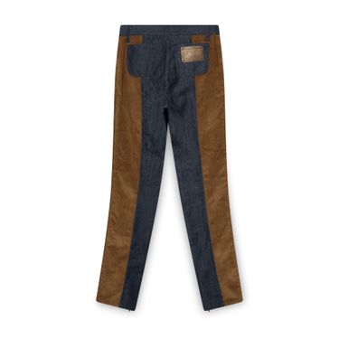 Dolce and Gabbana Split Corduroy Jeans