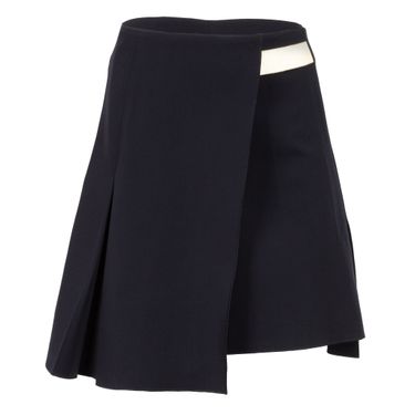 Reed Krakoff Wool Blend Wrap Skirt