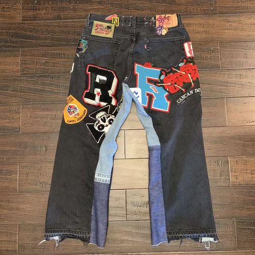 Vintage Levi's Patchwork Jeans