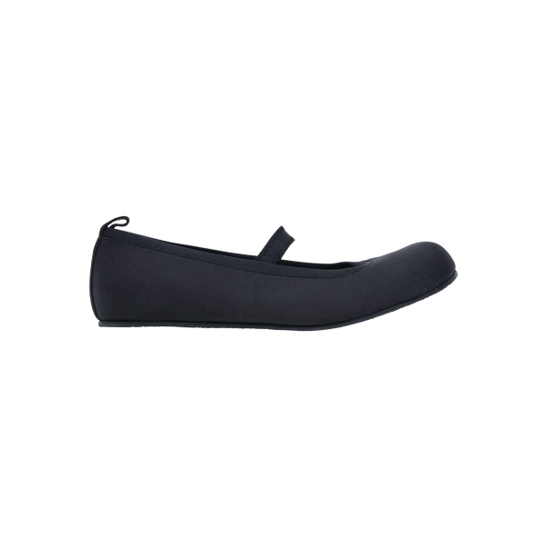 Amomento Black Ballet Flats