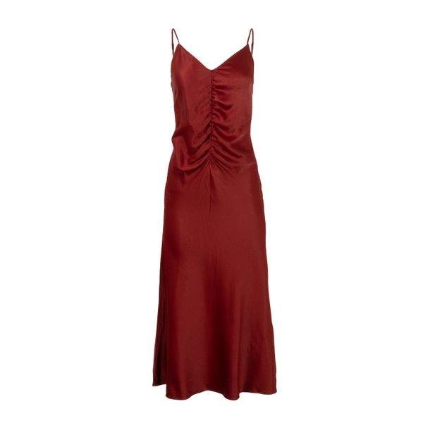 FRAME Ruched Cami Dress