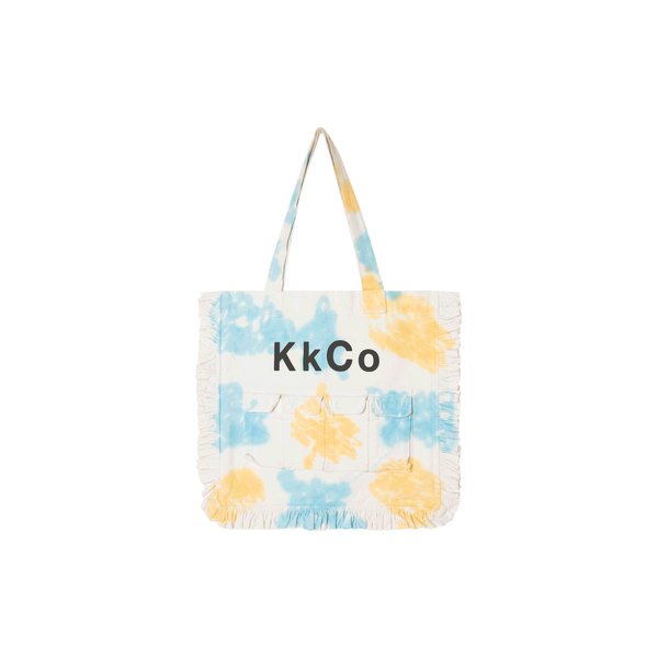 KkCo Studio Utility Tote in Cloud Tie Dye