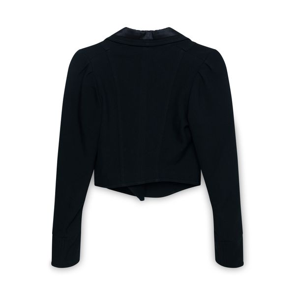 Temperley London Black Cropped Blazer