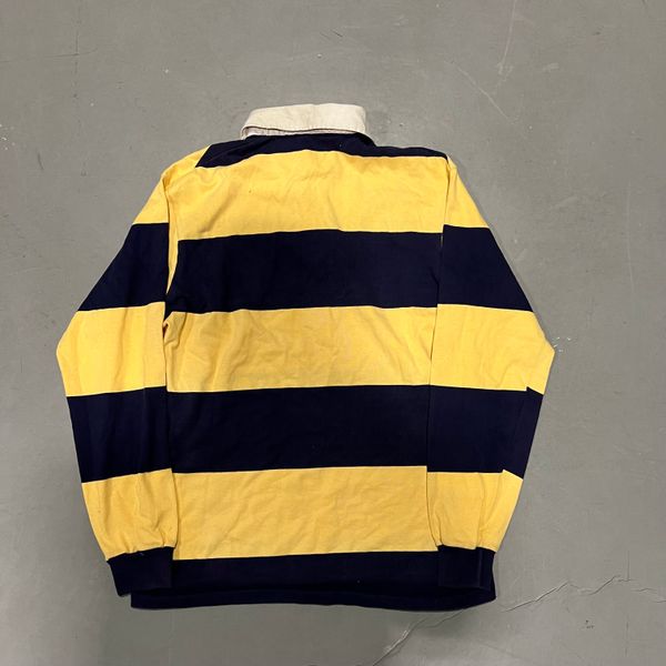 Vintage Yellow and Blue Rugby Shirt