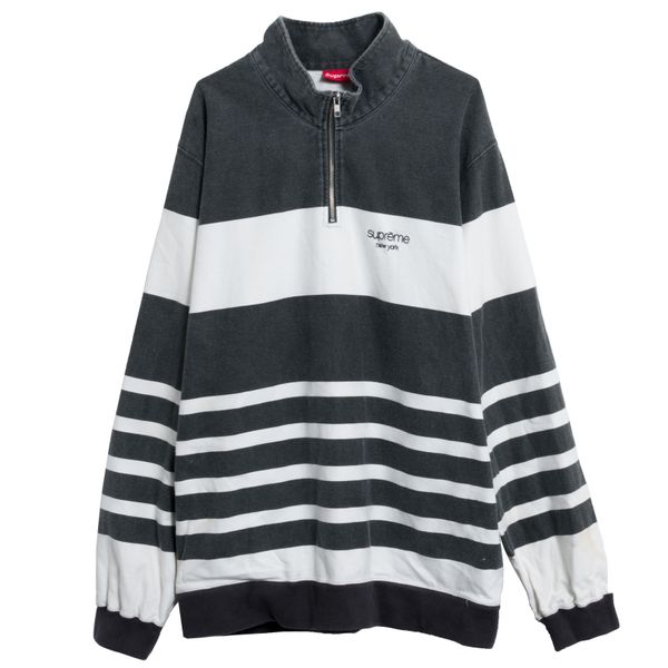 Supreme Washed Quarter-Zip Sweatshirt