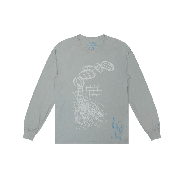 Reginald Sylvester II x Hypebeast 21 Grey Long Sleeve Tee