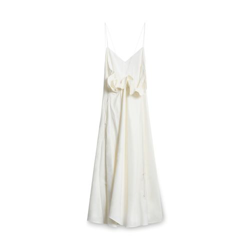 Anna October Off-White Mid-length Cotton Dress