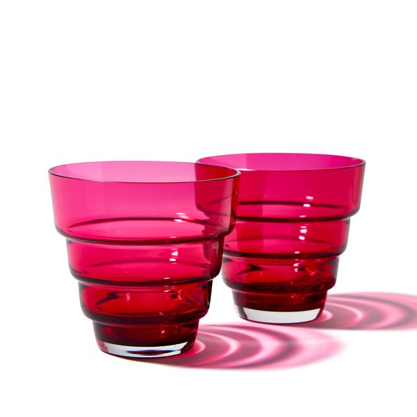 Chroma Stack Glass - Ruby