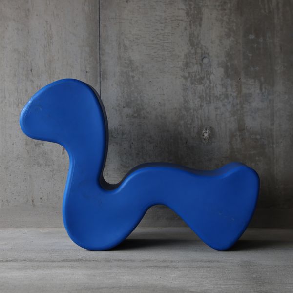 Blue Phantom Chair by Verner Panton, 1990s