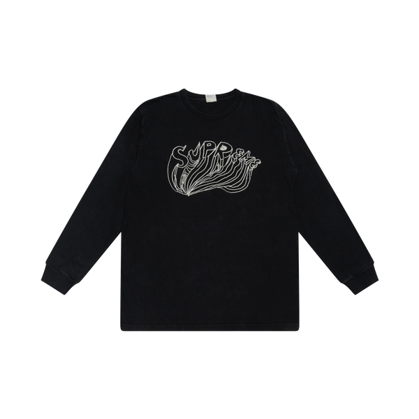 Supreme Black Daniel Johnston Long Sleeve