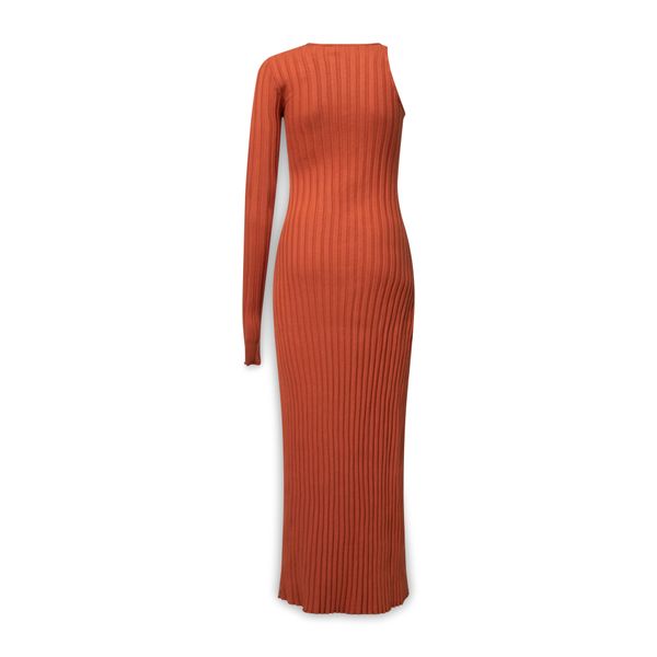 Simon Miller Ribbed One sleeve Maxi Dress