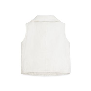 Calvin Klein White Puffer Vest