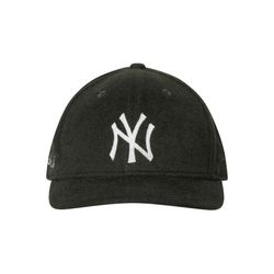 New York Yankees MLB SILHOUETTE PINSTRIPE Green-White Fitted Hat