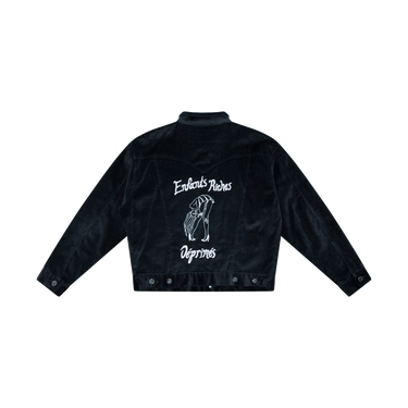 Enfants Riches Déprimés Sample Embroidered Corduroy Jacket