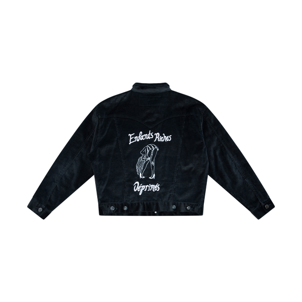 Enfants Riches Déprimés Sample Embroidered Corduroy Jacket