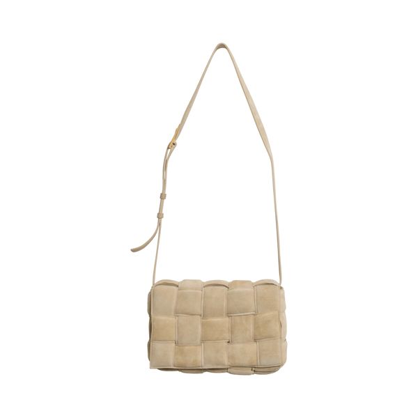 Bottega Veneta Suede Padded Cassette Bag