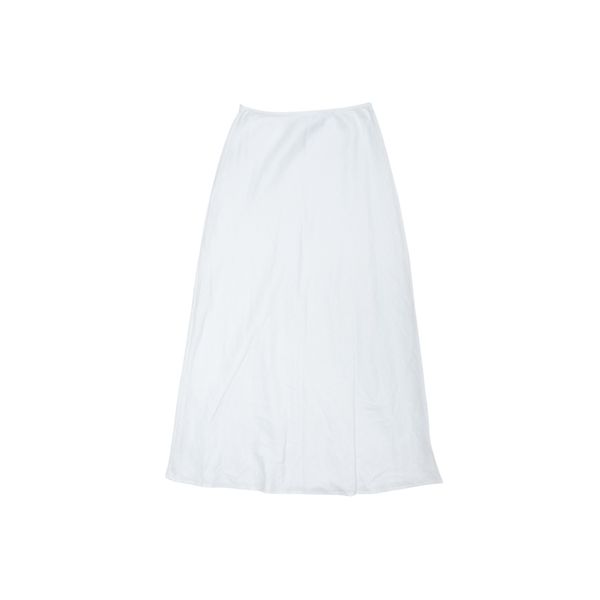 Reformation White Layla Linen Skirt